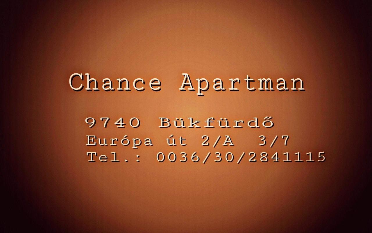 Chance Apartman Buekfuerdo Eksteriør billede